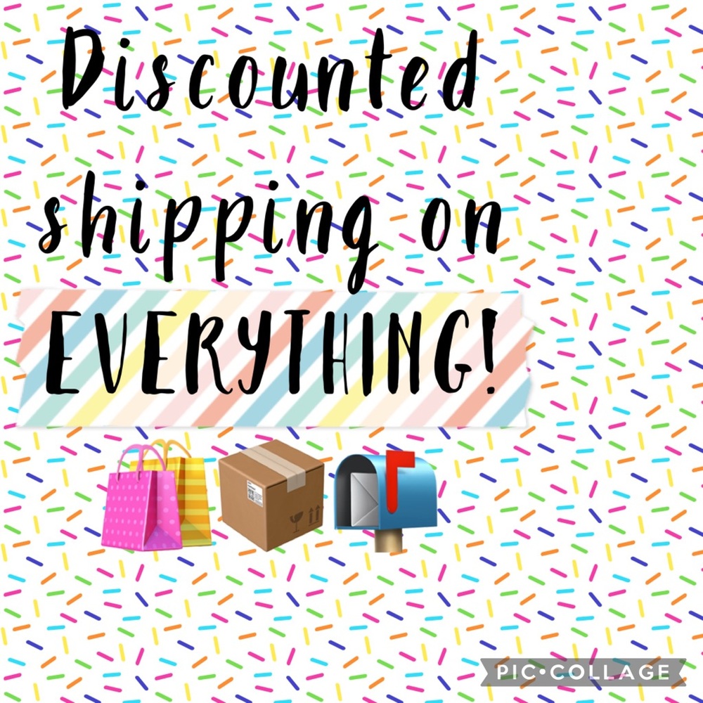 EVERYTHING has discounted shipping